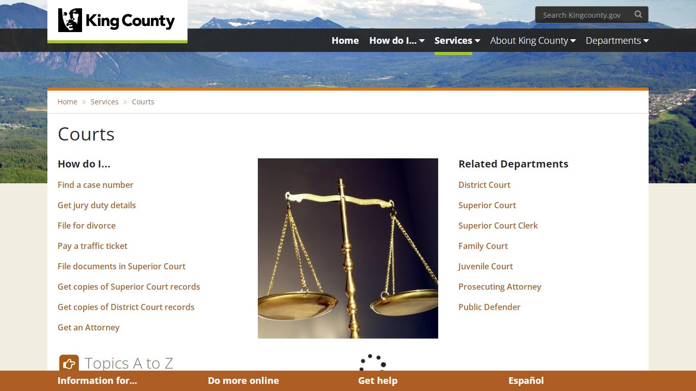 Courts - King County